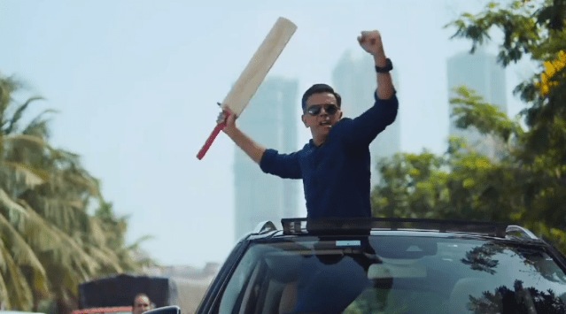 Rahul Dravid as seen in a new advertisement. (Screengrab)