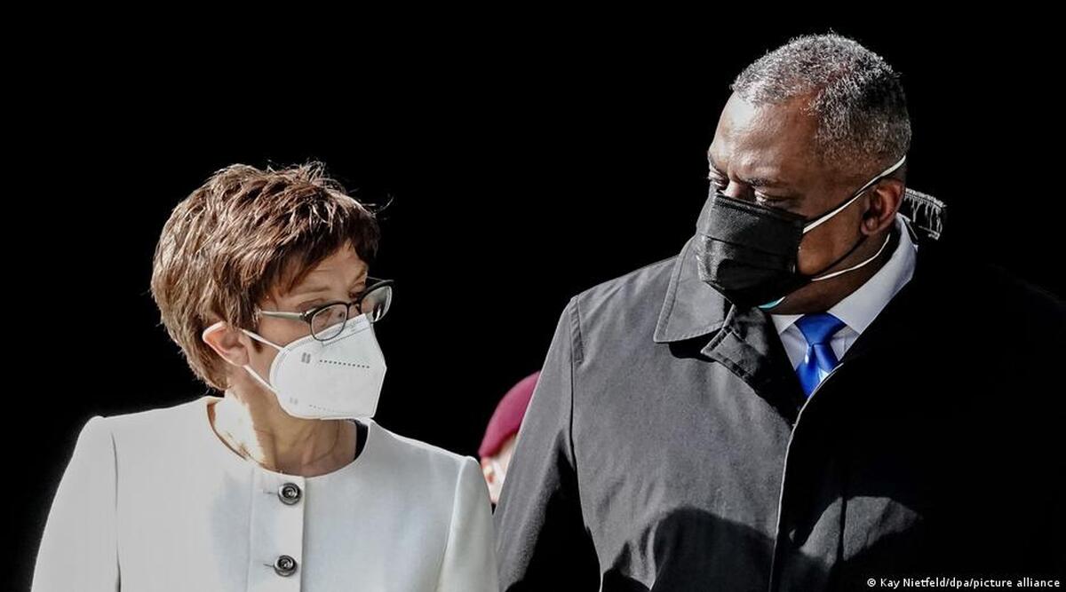 Defense Secretary Lloyd Austin was the first official from the Biden cabinet to visit Germany