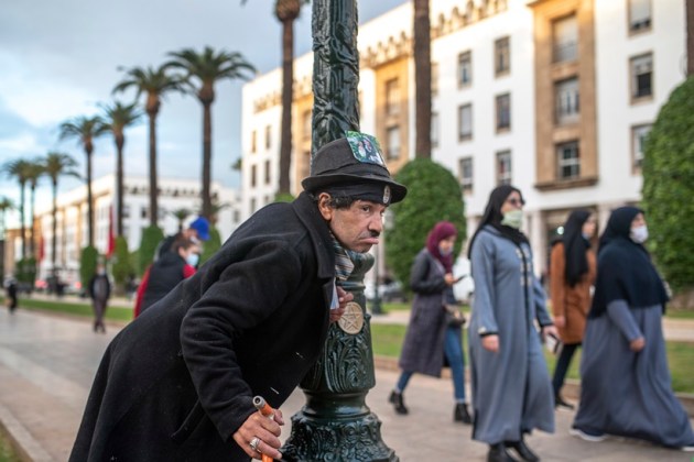 Belhussein Abdelsalam, morroco Belhussein Abdelsalam charlie chaplin imposter, who is Belhussein Abdelsalam, charlie chaplin photos, charlie chaplin news. Belhussein Abdelsalam morocon