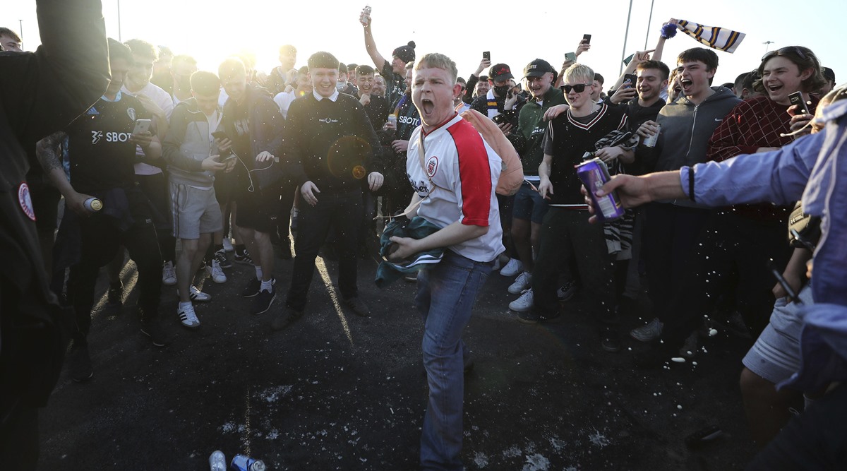 Watch: Anger swells as fans, teams protest against Super League ...