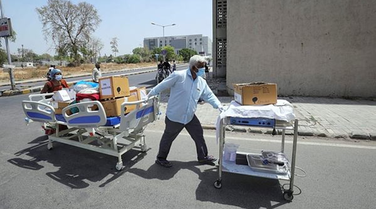 Gujarat: 90-yr-old dilapidated VS Hospital designated ‘base hospital’ for new 900-bed Covid facility