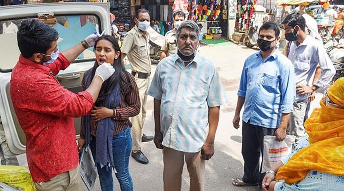 Haryana’s highest ever single-day count— 3440 Covid cases, 16 deaths