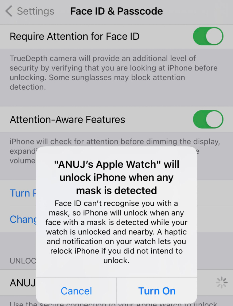 iOS 14.5: How to unlock your iPhone with an Apple Watch | Technology