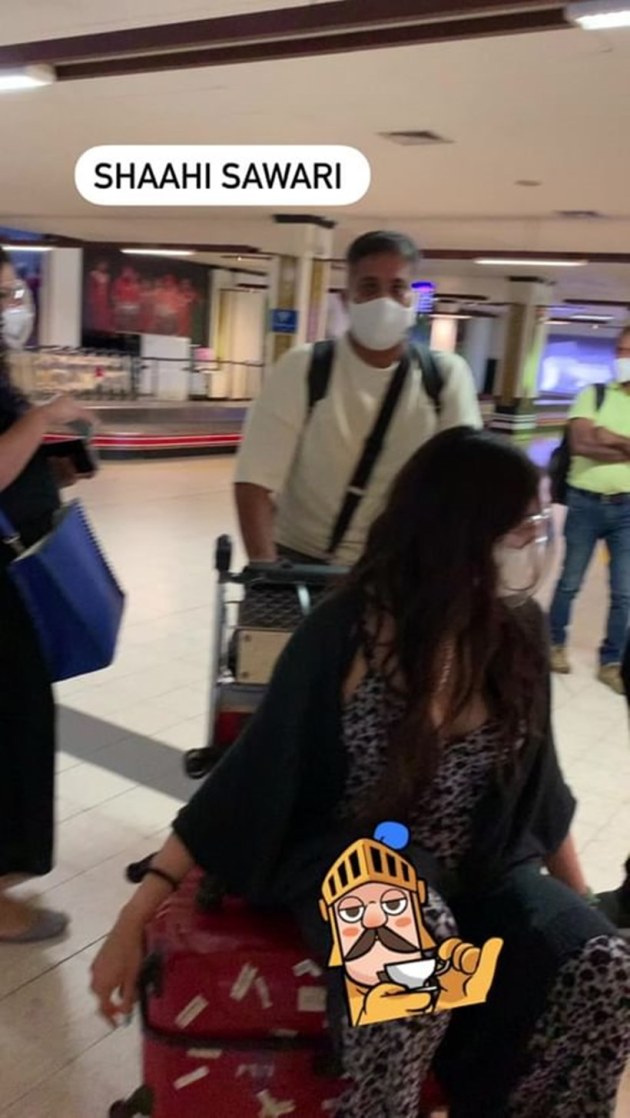 Janhvi Kapoor airport