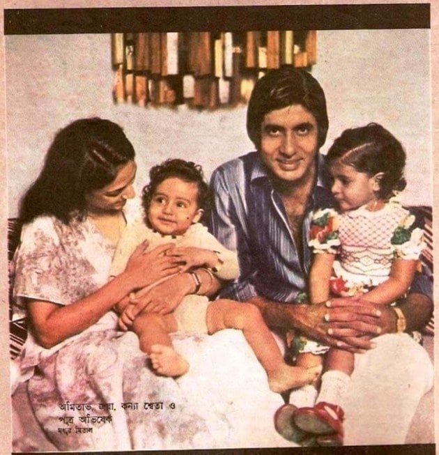 jaya, abhishek, amitabh shewta