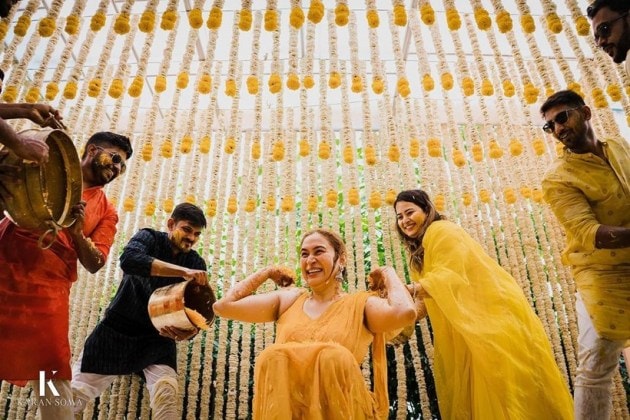 vishnu vishal jwala gutta haldi ceremony