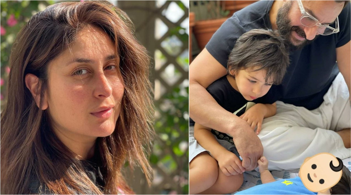 Kareena Kapoor's weekends with Saif, Taimur and newborn son look like this, see photo |  Entertainment News, The Indian Express