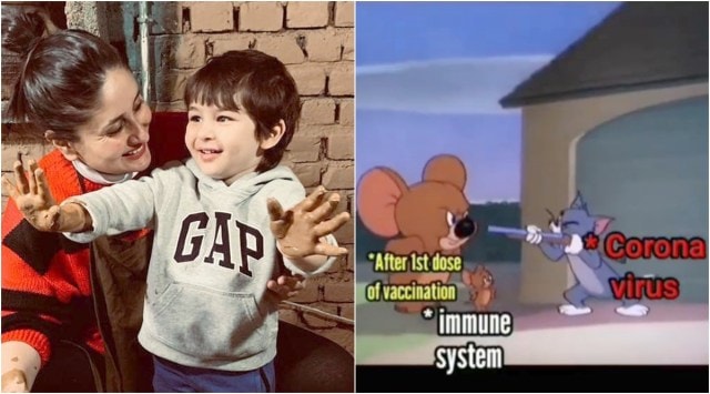 kareena taimur vaccination tom and jerry