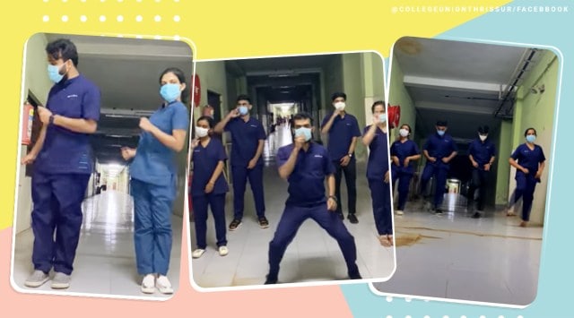 kerala, kerala medical students dance, Thrissur Medical College, kerala medical students viral dance, kerala students Rasputin dance, kerala medical students Rasputin boney m, viral videos, indian express