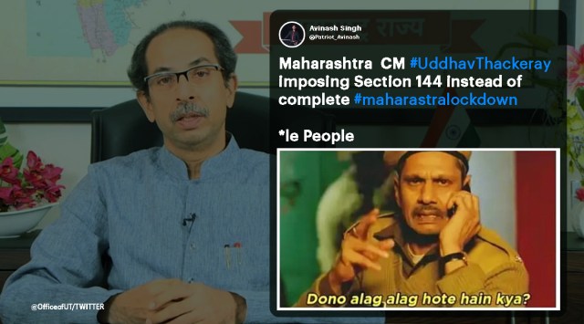 maharashtra restrictions, maharashtra curfew, covid 19, second wave coronavirus, Uddhav Thackeray speech, Uddhav Thackeray covid restrictions, indian express news