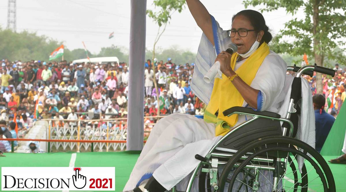 mamata banerjee, bengal elections, mamata amit shah, mamata crpf, bengal election news, indian express