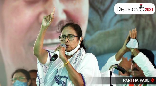 Mamata Banerjee, West Bengal Assembly Elections 2021, west bengal election, west bengal bjp, west bengal tmc, bjp winning chances in west bengal, india news, indian express