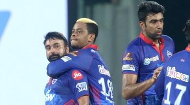 Delhi Capitals vs Mumbai Indians, DC vs MI IPL 2021, Hardik Pandya, Rohit Sharma, Amit Mishra four wickets, Kagiso Rabada