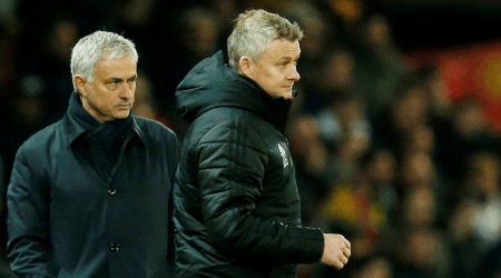 Mourinho moans at Solskjaer as Tottenham's season unravels (Source: Reuters)