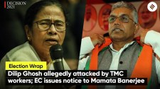 Dilip Ghosh allegedly attacked by TMC workers; EC issues notice to Mamata Banerjee
