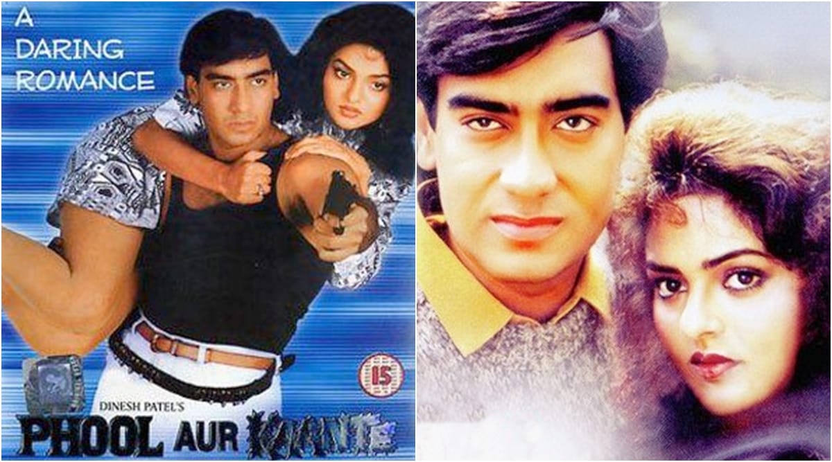 Ajay Devgan Ka Full Sex - Revisiting Ajay Devgn's debut Phool Aur Kaante on his birthday:  Predictable, yet a perfect Bollywood potboiler | Bollywood News - The  Indian Express