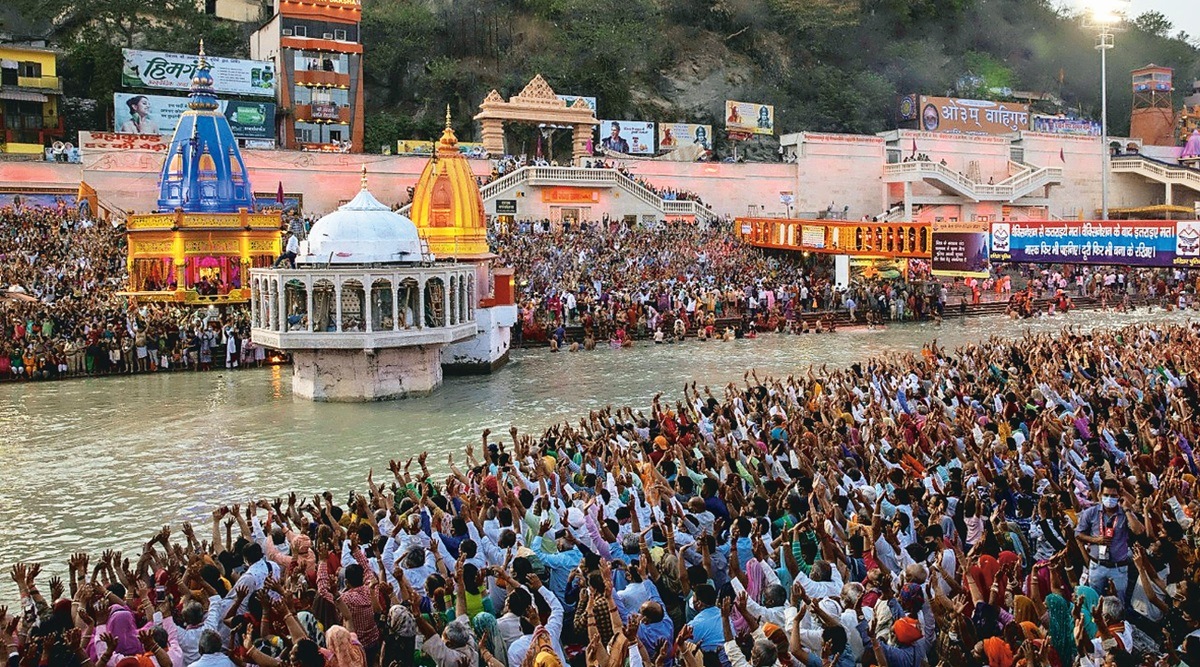 Very difficult to ensure social distancing at ghats: Kumbh Mela official