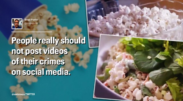 popcorn, popcorn salad, popcorn salad reactions, bizarre food, bizarre food recipes, twitter reactions, trending news, indian express, indian express news