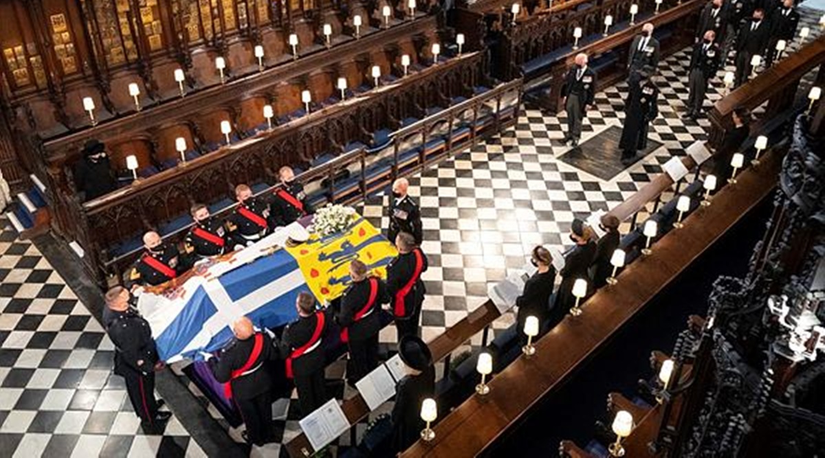 Prince Philip interred at St Georges Chapel | World News,The Indian Express
