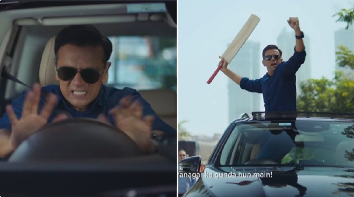Every time Rahul Dravid shouted he would say, “Why am I doing this?