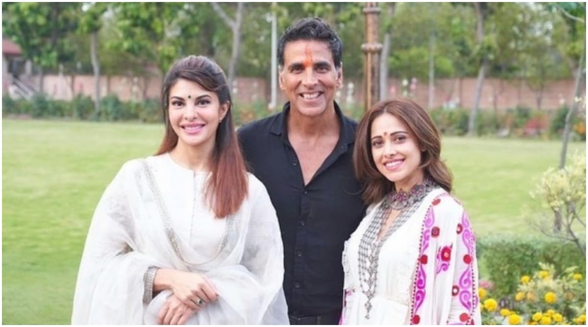 As Akshay Kumar is hospitalised, Ram Setu actors Nushrratt Bharruchha and Jacqueline  Fernandez stay in touch: &#39;Together in spirit&#39; | Entertainment News,The  Indian Express