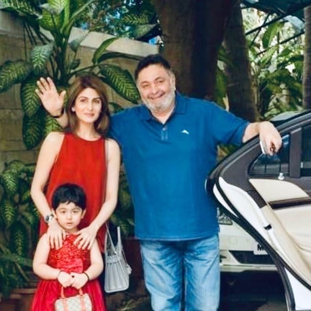rishi kapoor family