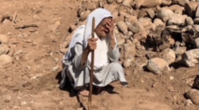 Santosh Kumari’s son was shot dead by a sentry. (Express photo by Arun Sharma)