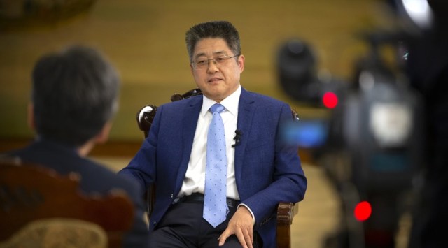 AP Interview: China says US too negative toward China