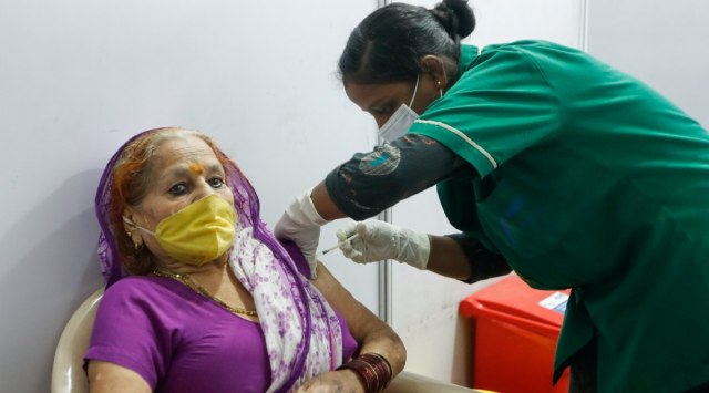 A woman receives a dose of COVID-19 vaccine. (Representational Photo: REUTERS)
