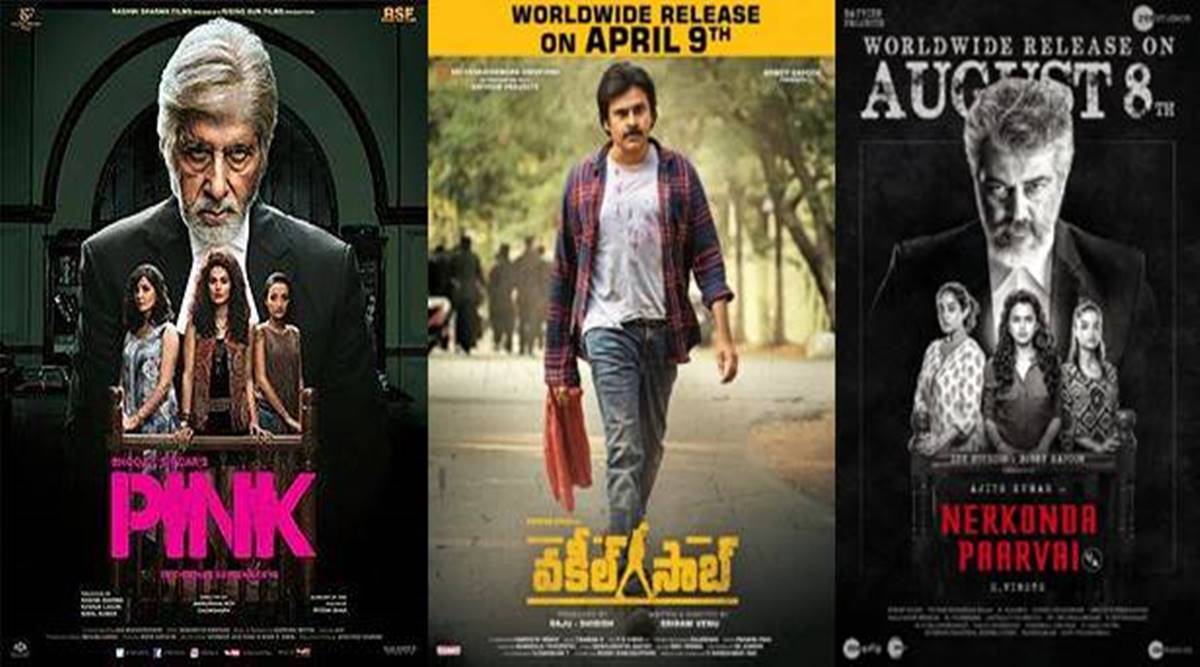 Vakeel Saab Streaming On Amazon Prime Video How Does Pawan Kalyan Fare Against Ajith Amitabh Bachchan In Pink Remake Entertainment News The Indian Express