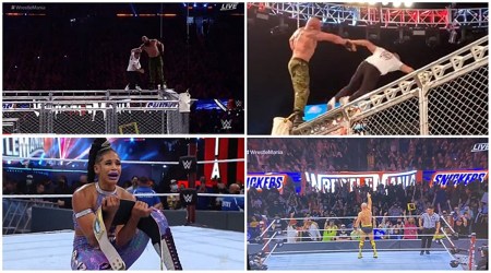 WWE Wrestlemania 37 2021 Day 1 Results. (WWE)