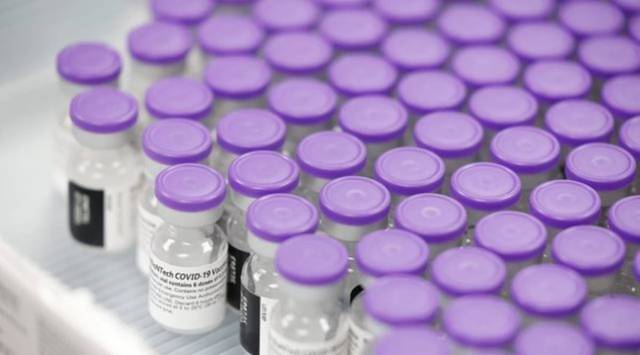 A supply of Pfizer's vaccine against coronavirus disease (COVID-19) is seen at Dekalb Pediatric Center. (Reuters)