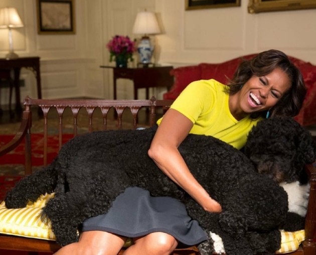barack obama, michelle obama, barack obama michelle obama, barack obama pet dog, michelle obama pet dog, indian express, indian express news