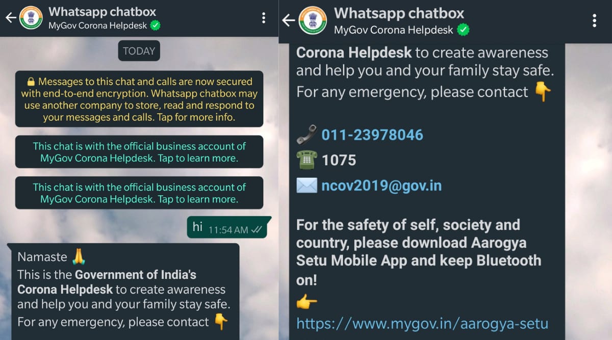 Covid 19 Vaccine Registration How To Find Nearest Vaccination Centre Using Mygov Chatbot On Whatsapp