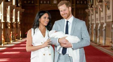 Baby Girl Sussex, Archie, Archie Harrison Mountbatten-Windsor, Meghan Markle, Prince Harry, parenting, introduction of siblings, transition, family, indian express news