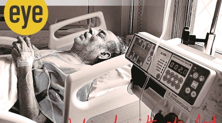 POY Asia award, Amit Chakravarty, COVID 19, Picture of the Year-Asia 2021, indianexpress.com, indianexpress, elderly father, eye 2021,