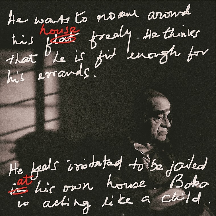 POY Asia award, Amit Chakravarty, COVID 19, Picture of the Year-Asia 2021, indianexpress.com, indianexpress, elderly father, eye 2021,