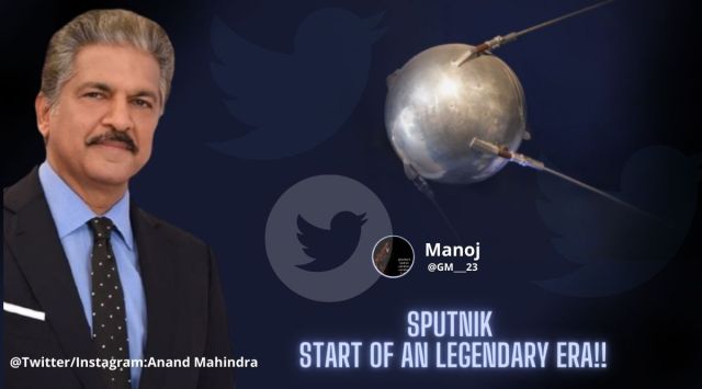 Anand Mahindra, Sputnik, Anand Mahindra twitter, Sputnik vaccine, Sputnik satellite, Sputnik vaccine memes, Sputnik v vaccine, Covid-19 updates, Sputnik v vaccine price, Covod-19 India second wave, Trending news, Indian Express news