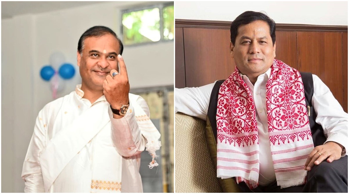 The primary contenders for the chief minister's post are Sarbananda Sonowal and Himanta Biswa Sarma. (File Photos)