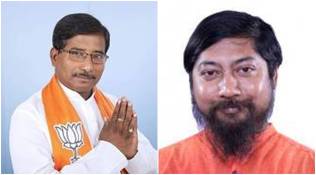 Bengal BJP MLAs quit, Bengal BJP, Bengal news, Bengal polls, Nisith Pramanik and Jagannath Sarkar, India news, indian express