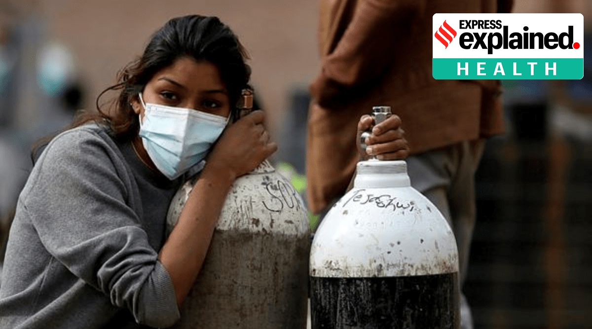 With oxygen shortage being reported across most of India, large amounts of industrial oxygen had been diverted for medical purposes. Along with this industrial cylinders were also used to plug the shortfall in medical oxygen cylinders. (Reuters)