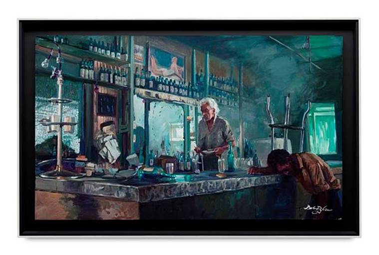 Bob Dylan, Bob Dylan news, Bob Dylan artwork, Bob Dylan art exhibition, Bob Dylan Retrospectrum, Bob Dylan paintings, Bob Dylan art collection, indian express news