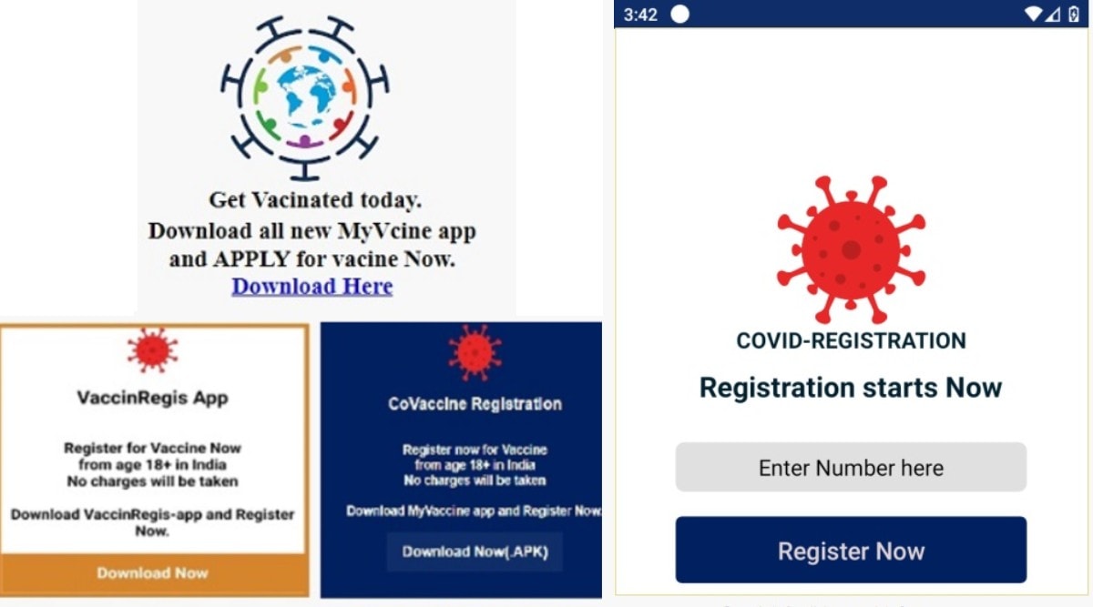 Covid 19 Vaccine Registration Beware Of These Fake Apps Technology News The Indian Express