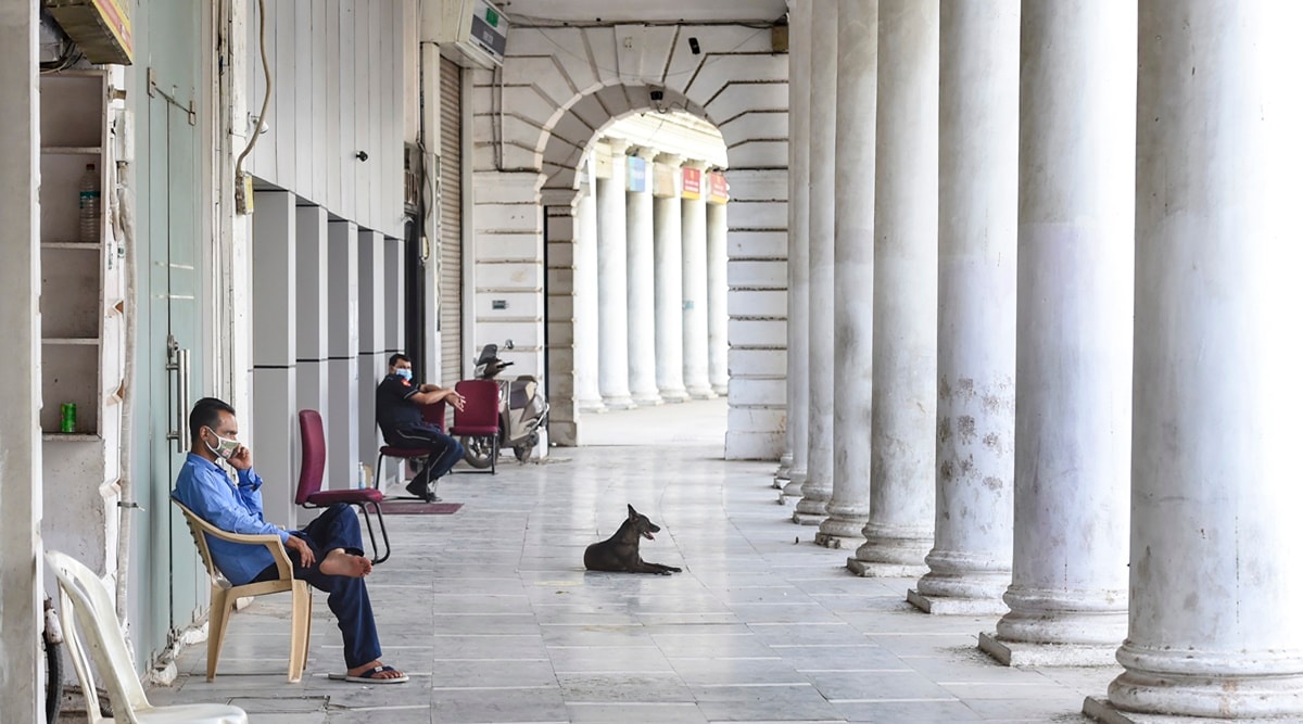 Connaught Place in New Delhi (PTI)