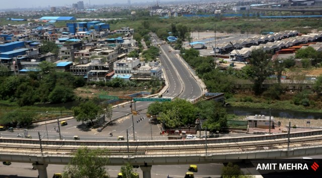 The e-scooters will be set up in two phases at around 100 locations in the New Delhi area.(Express Photo: Amit Mehra)