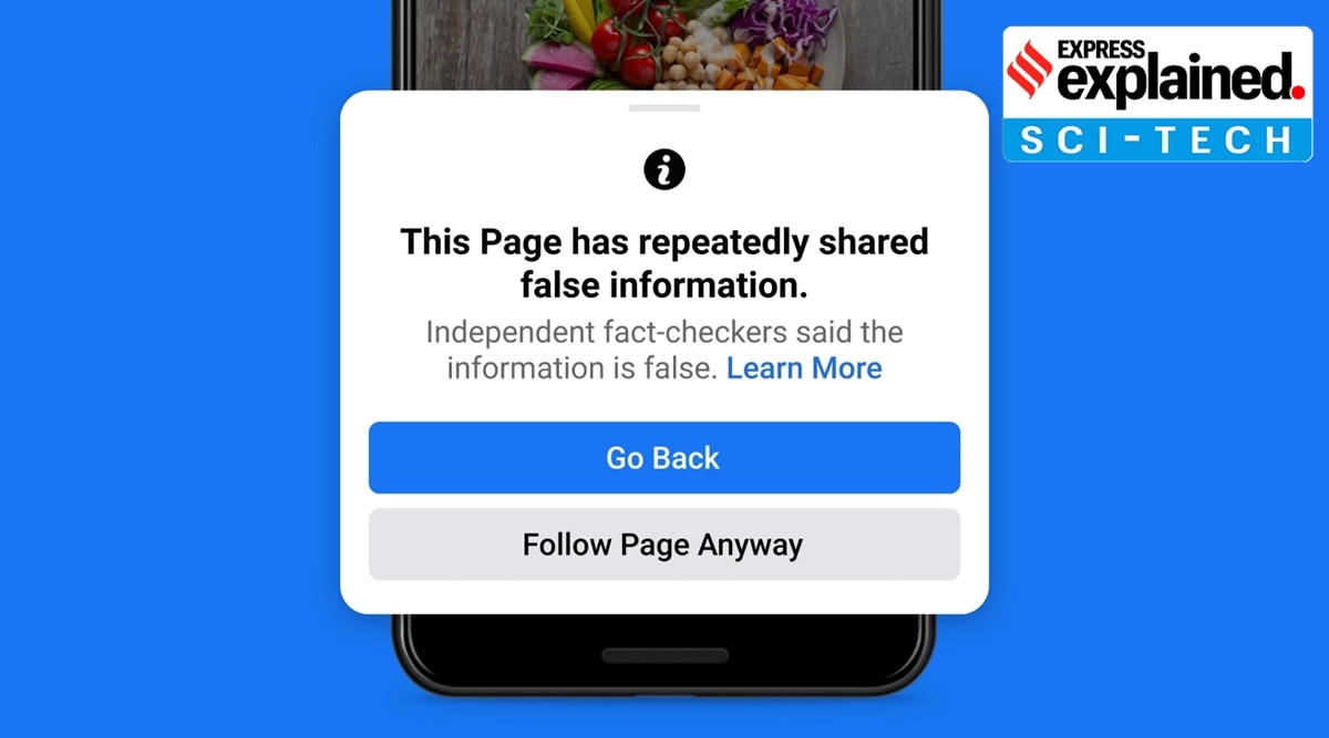 Facebook will now tag a page that has been repeatedly sharing information flagged by fact-checkers. 