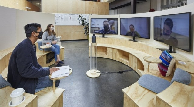 The post-coronavirus workplace might be the hybrid office, according to Google. 