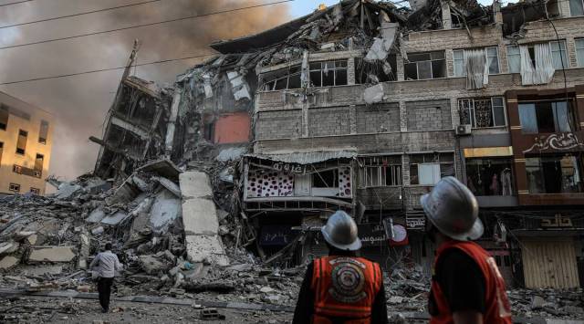 Gaza attack, Gaza war, ISrael Gaza, ISrael palestine, Gaza deaths, world news, Indian express
