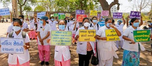International Nurses Day, Nurses in India, Nurses around the world, Gallery, Pictures, Healthcare workers, Frontline workers, Covid-19, Coronavirus, Florence Nightingale, May 12, Mumbai