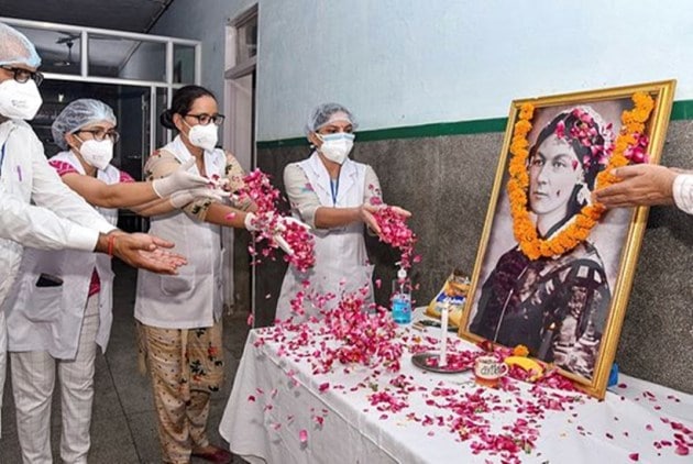 International Nurses Day, nurses in India, nurses around the world, International Nurses Day gallery, International Nurses Day pictures, healthcare workers, frontline workers, Covid-19, Coronavirus, Florence Nightingale, International Nurses Day May 12, indian express news